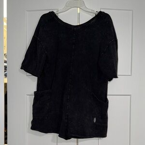 Free People T-Shirt Romper